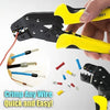 Multi-Function Wire Crimpers Engineering Ratchet Terminal Crimping Pliers