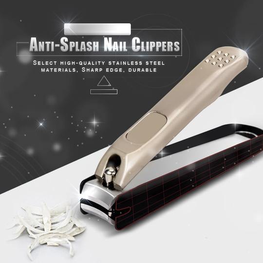 Anti-Splash Nail Clippers