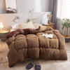 4Kg Thicken Shearling Blanket Winter Soft Warm Bed Quilt for Bedding Twin Full Queen King Size