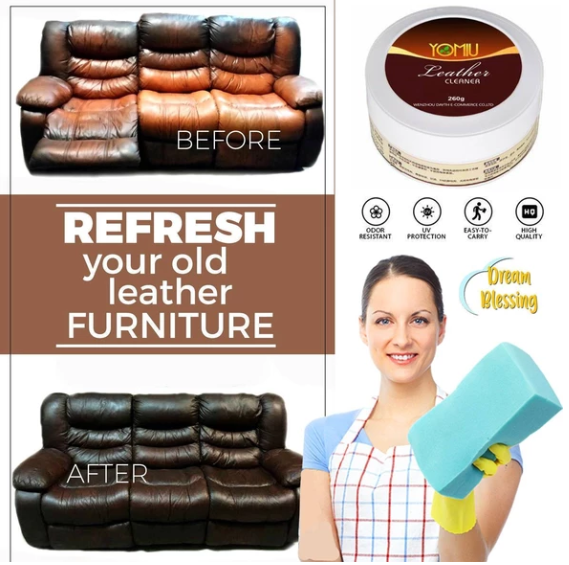 Multifunctional Leather Refurbishing Cleaner