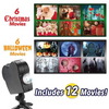 (🔥50% OFF🔥）Haunted Halloween&Christmas Projector