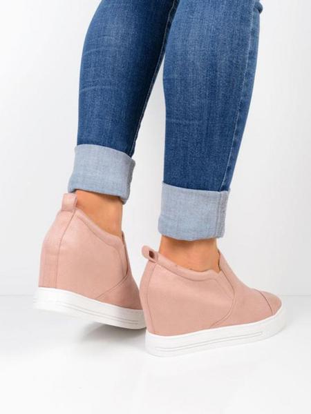 Slip On Wedge Sneaker