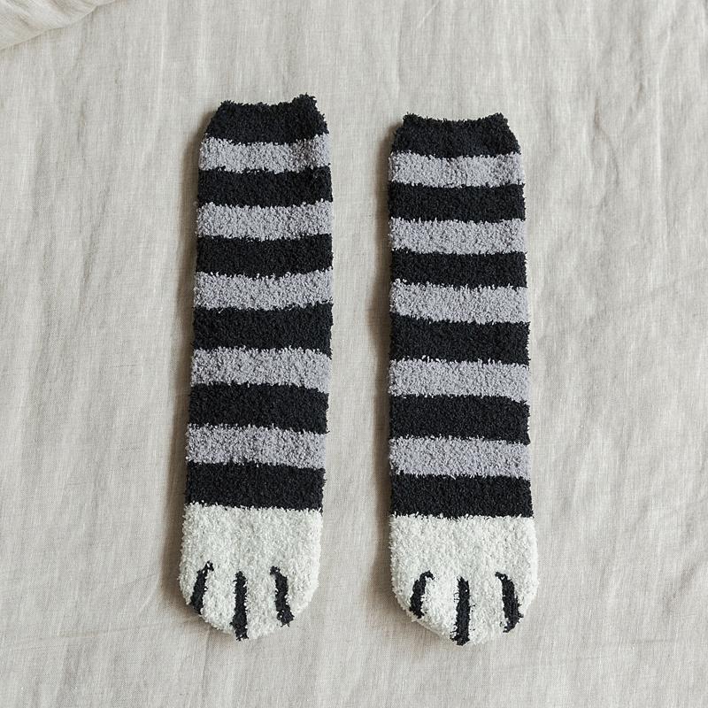 【3 Pairs】Cute Cat Claws Thick Warm Socks🐾