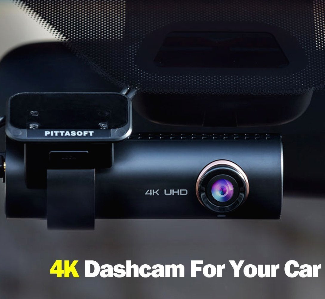 4K UHD Dashcam With Wi-Fi and GPS