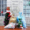 Drawstring Christmas Gift Bags (15 Sets)