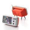 RETRO TV BLUETOOTH SPEAKER MOBILE PHONE HOLDER