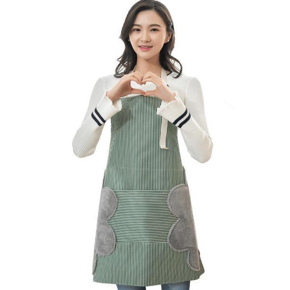 Erasable Hand Waterproof Kitchen Apron