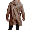 British Men's Hooded Wool Coat