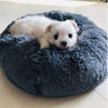 Comfy Warm Plush Round Bed | Pet Beds For Dogs/Cats