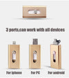 MOBILE USB FLASH DRIVE FOR IPHONE AND ANDROID DEVICES