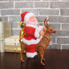 Christmas Gift Music Walking Riding Deer Santa（BUY 1 GET 2ND 10% OFF）