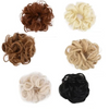 (LAST DAY PROMOTION, 50% OFF) MESSY OUT-OF-BED ROSE BUN SCRUNCHIE