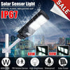 SolarMax - 3200 Lumens - 60W - 120LED Solar Street Light