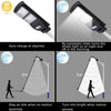 SolarMax - 3200 Lumens - 60W - 120LED Solar Street Light